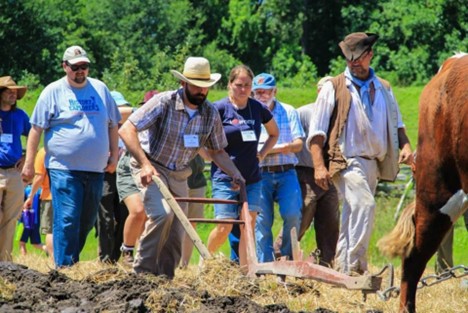 Plowing match at ALHFAM conference